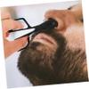 VICASKY Nose Hair Removal Scissor Stainless Steel Manual Nose Hair Trimmer Facial Grooming Tool Perfect for Travel view 4