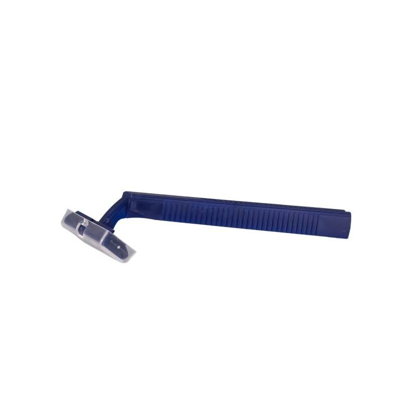 Dukal DawnMist Twin-Blade Disposable Razor, Blue Handle  Bulk Pack of 100, Precision Shave for Smooth & Comfortable Grooming
