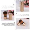 BAZEITFLOW 3pcs Retractable Foundation Brush Portable Makeup Tools for Blending Lightweight Design for Easy Application for Holidays and Everyday Use view 4