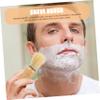 CALLARON Reusable Beard Brush for Men Bristle Shaving Tool for Beard Cleaning Lightweight for Home Travel Use for Shaving Grooming view 4