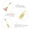 GALPADA 3pcs Metal Eye Cream Stick Makeup Spatula Spoon for Face Massager under Eye Cream Tool Smooth Surface for Skin Types view 3