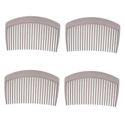 BESTYASH 4pcs Colorful Plastic Hair Combs Creative Design for Women Hair Styling Side Combs for Easy Detangling and Everyday Use