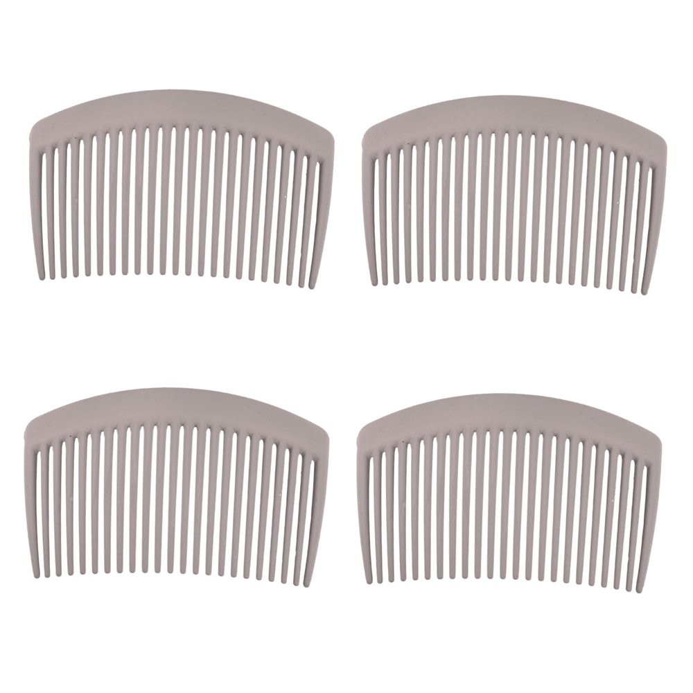 BESTYASH 4pcs Colorful Plastic Hair Combs Creative Design for Women Hair Styling Side Combs for Easy Detangling and Everyday Use