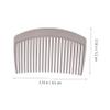 BESTYASH 4pcs Colorful Plastic Hair Combs Creative Design for Women Hair Styling Side Combs for Easy Detangling and Everyday Use view 2