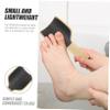CALLARON 2pcs Double-Sided Foot File Scrubber Exfoliating Tool for Smooth Feet Portable Pedicure Efficient Dead Skin Remover for Travel and Home Use view 2