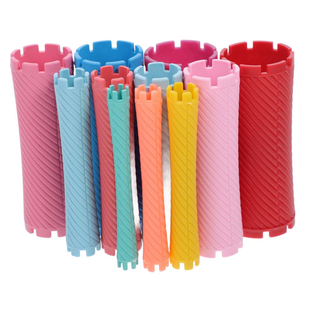 BESTYASH 100pcs Curling Perm Rods for Women Dual- Design Hairdressing Tools Reusable and Lightweight for Creating Stylish Waves and Retro