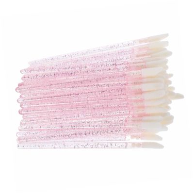Ipetboom 250pcs Lip Gloss Applicator Wands Ergonomic Lip Brush for Precise Application Makeup Tool for Women Compact Design for Personal