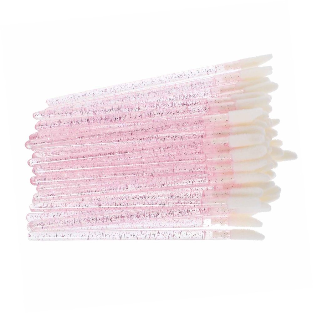 Ipetboom 250pcs Lip Gloss Applicator Wands Ergonomic Lip Brush for Precise Application Makeup Tool for Women Compact Design for Personal