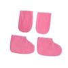 Baluue 2pairs Reusable Wax Removal Gloves Foot Straps Cloth Beauty Care Gloves for Hair Removal Paraffin Wax Mitts view 1