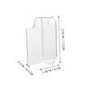 Baluue Acrylic Makeup Mixing Palette Set 4-Piece Cosmetic Mixing Plates with 2 Spatulas for Professional and Home Use view 2
