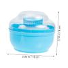 BESTYASH 2Sets Powder Puff Case with Storage Boxes Soft Gentle Newborn Powder Puff Holder for Household Use view 4