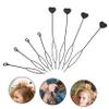 LIFKOME 40pcs Hair Bead Tool Kit Heart Shaped Ponytail Maker for Easy Hair Styling Lightweight and Portable for Daily Use and Special Occasions view 3