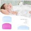 Baluue 2pcs Eco-Friendly Bathtub Pillow Suction Cup Bath Tub Head Support Comfortable Neck Shoulder Support Random Color view 2