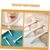 VICASKY 3pcs Manual Shave Knife for Women Compact Travel Razor Reusable Facial Hair Remover Body Hair Trimmer for Women Remover Grooming Tool view 3