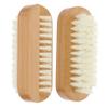 2 Pack Fingernail Brush with Handle, Angled PP Bristles view 1