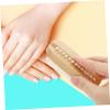 2 Pack Fingernail Brush with Handle, Angled PP Bristles view 4
