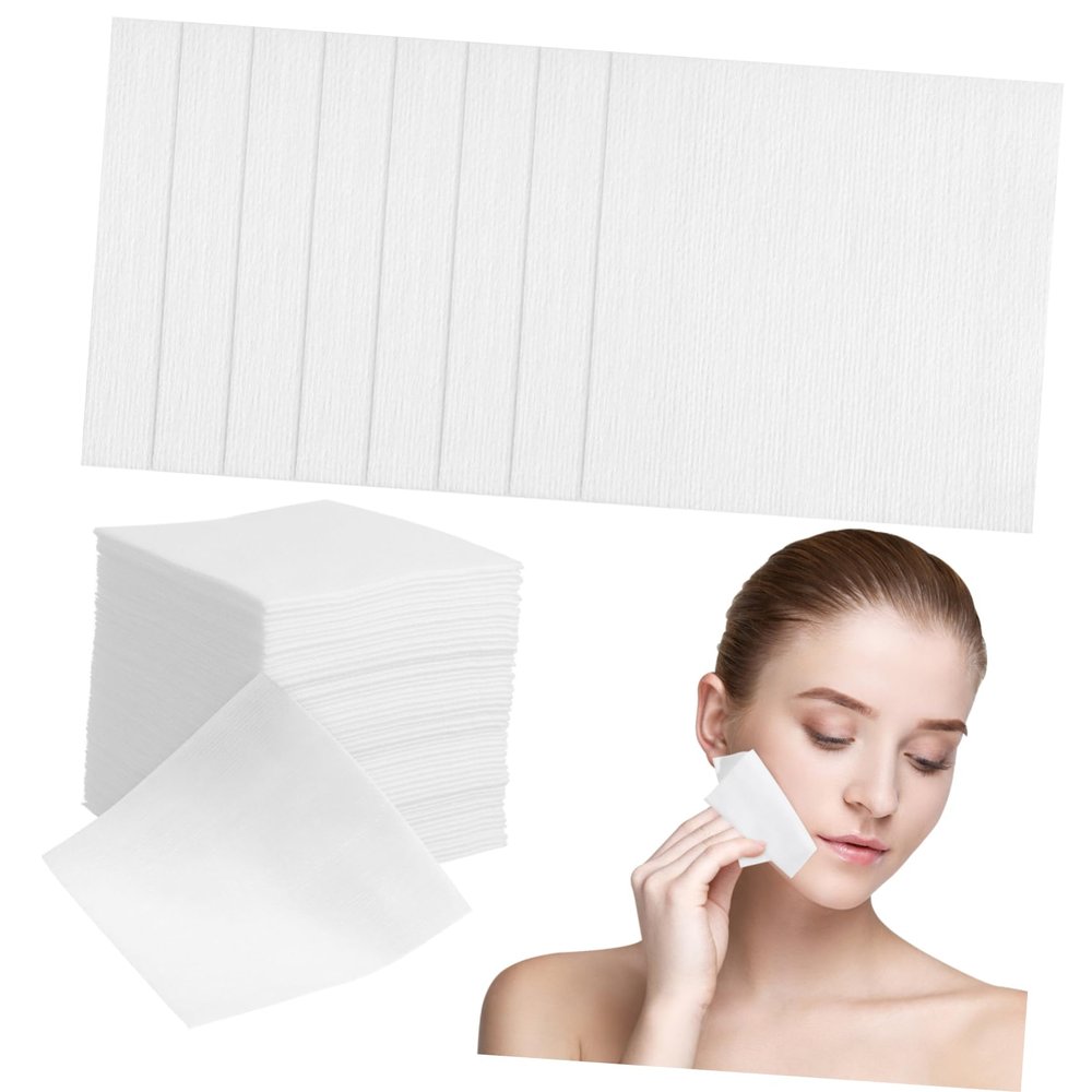 ABOOFAN 400pcs Makeup Remover Pads for Women Cloth Non-Woven Fabric Pads Wet and Dry Use Cleansing
