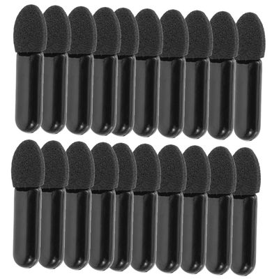 SHERCHPRY 100pcs Eyeshadow Applicator Sponge Sticks for Eye Makeup Soft Tips Versatile Use for Women Makeup and Cosmetic Application