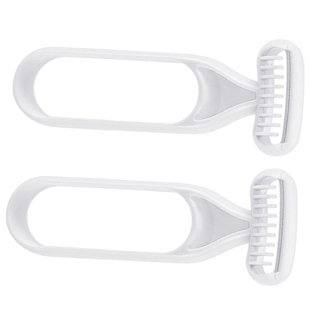 BESTYASH 2pcs Eyebrow Razor Body Trimmer for Women Armpit Hair Remover Hair Trimmer for Legs Manual Shaver