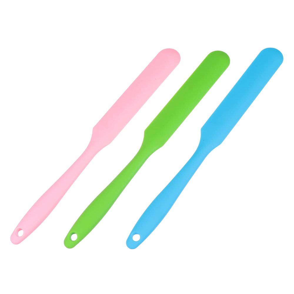 SHERCHPRY 3pcs Silicone Wax Stick Hair Removal Eyebrow Waxing Kit Nose Hair Wax Applicator
