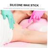SHERCHPRY 3pcs Silicone Wax Stick Hair Removal Eyebrow Waxing Kit Nose Hair Wax Applicator view 3
