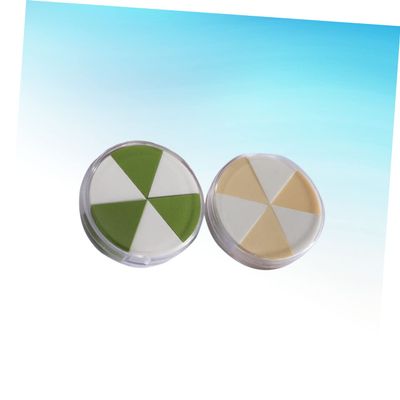 Triangular Makeup Puff 2Pcs Hydrophilic Non Latex Sponge for Foundation
