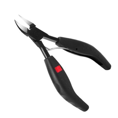 AUTSUPPL Stainless Steel Toenail Nipper and Cuticle Cutter Ergonomic Design for Easy Trimming for Manicure and Pedicure Includes Black Storage Bag for Convenience