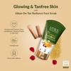 Lotus Botanicals Ubtan De-Tan Radiance Face Scrub | Infused with 24K Gold | For Gentle Exfoliation, Unclogs Pores, Glowing & Rejuvenated Skin, Anti-Tan view 3