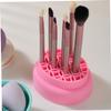 PACKOVE Silicone Makeup Brush Cleaner Bowl Stylish Drying Holder for Cosmetic Brushes Compact Design for Easy Cleaning Essential Tool for Home view 2