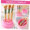 PACKOVE Silicone Makeup Brush Cleaner Bowl Stylish Drying Holder for Cosmetic Brushes Compact Design for Easy Cleaning Essential Tool for Home view 4