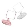 EPIGEIST 2pcs Rotatable Desktop Makeup Mirror Storage Tray Compact Household Cosmetics Mirror Practical Vanity Accessory for Easy Use and Organization view 1