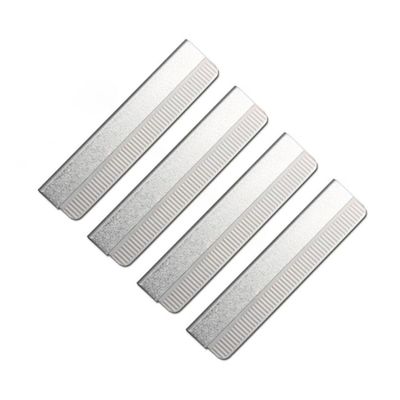 PartyKindom 40pcs Stainless Steel Eyebrow Precision Trimmers for Women Girls Makeup Tools Compact Design for Convenient Storage