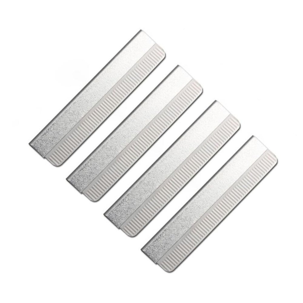 PartyKindom 40pcs Stainless Steel Eyebrow Precision Trimmers for Women Girls Makeup Tools Compact Design for Convenient Storage