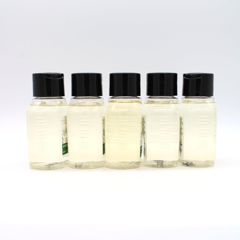 Eucalyptus Spearmint, Bath and Body, Foam Bath & Body Wash, 2 fl oz each, 5 pack