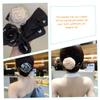 ELAYARD 3pcs Flower Hairpin Women Hair Styling Tools for Bun Making Lazy Hair Curler Products view 3