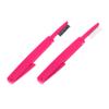 VALICLUD 2pcs Foldable Eyelash Combs Eyebrow Brushes Dual-ended Grooming Tool for Lashes and Brows Easy to Use Portable Design for Salon Home Use view 1
