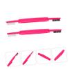 VALICLUD 2pcs Foldable Eyelash Combs Eyebrow Brushes Dual-ended Grooming Tool for Lashes and Brows Easy to Use Portable Design for Salon Home Use view 3