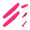VALICLUD 2pcs Foldable Eyelash Combs Eyebrow Brushes Dual-ended Grooming Tool for Lashes and Brows Easy to Use Portable Design for Salon Home Use view 4