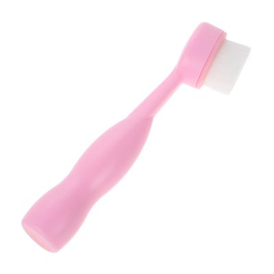 Baluue Deep Cleaning Facial Brush Manual Face Scrubber Exfoliating Brush for Blackheads Standup Design Soft Tool for Sensitive Skin