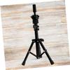 Vaguelly Fake Tripod Stand for Wig Display Holder for Support Tool for Cosmetology Training Lightweight for Home Salon Use view 3