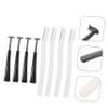 LOORGVEL 4sets Portable Eyebrow Trimmer Eyebrow Kit for Women Lightweight Compact Design for to Use Blades for Grooming view 3