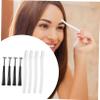 LOORGVEL 4sets Portable Eyebrow Trimmer Eyebrow Kit for Women Lightweight Compact Design for to Use Blades for Grooming view 4