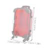 BESPORTBLE 2pcs Mini Suitcase Eyelash Storage Box Makeup Organizer Lightweight Portable Luggage Style Lash Containers for Travel and Daily Use view 2