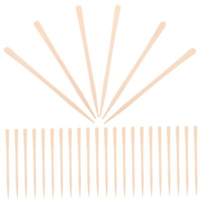 VICASKY 100pcs Nose Hair Wax Stick Smooth Skin Wax Sticks for Body Hair Removal for Women