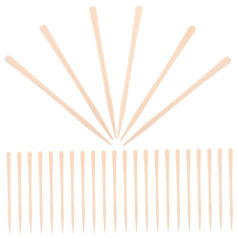 VICASKY 100pcs Nose Hair Wax Stick Smooth Skin Wax Sticks for Body Hair Removal for Women