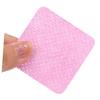 IWOWHERO 400pcs Eyelash Extension Glue Wipes Pink Cleaning Pads for Salon Use Adhesive Remover for Professional and DIY Applications view 4