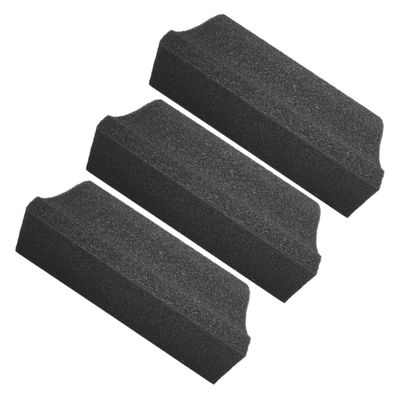 DECOMELODY 3pcs Men Beard Grooming Kit Beard Cleaning Sponges Hair Catchers Trimmer for Men