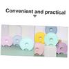 Baluue 2pcs Silicone Makeup Brush Cleaning Mat for Foundation Makeup Sponges and Brushes view 3