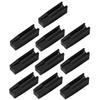 WOFASHPURET 10pcs Eyebrow Pencil Sharpener Aid Portable Tool for Precise Pencil Sharpening Lightweight Design for Makeup Bags view 1