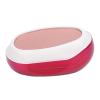 ANGGREK Stainless Steel Foot Scraper, Foot Exfoliator Comfortable Foot Callus Remover 2 in 1 for Calluses (Light Gold) (Rosy Red) view 2